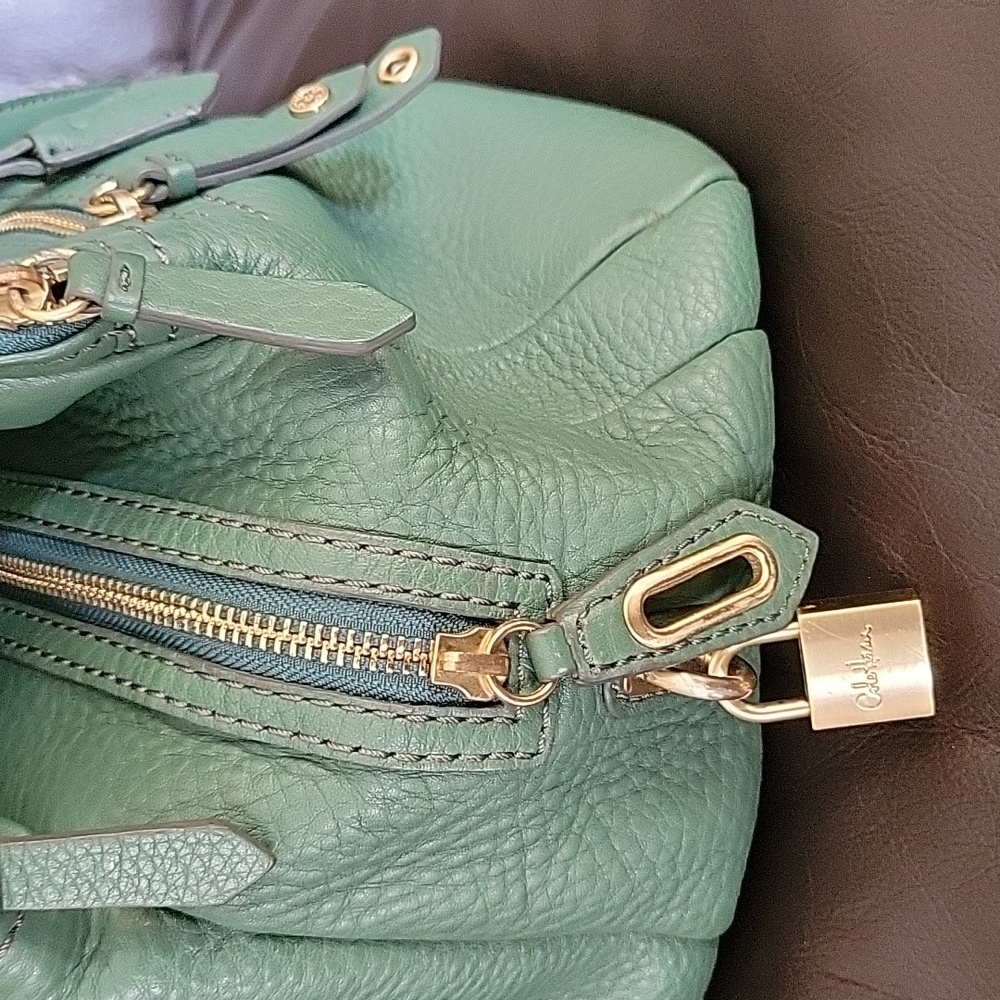 Cole Haan Green Tote - Picture 6 of 9